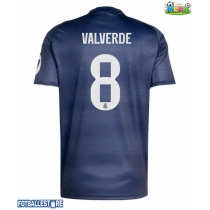 Real Madrid Federico Valverde #8 Bortedrakt 2025-26 Kortermet
